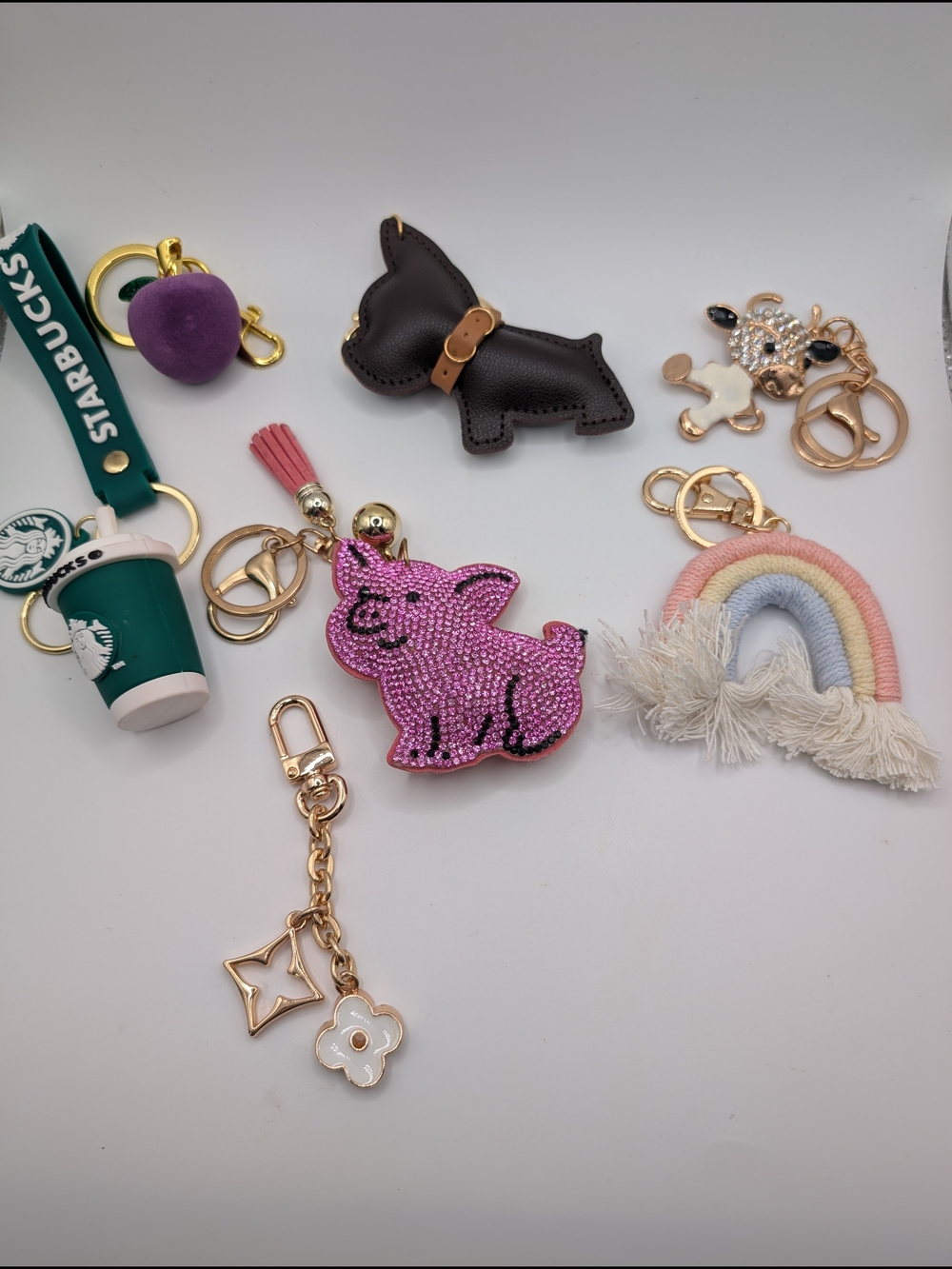 ✨CHOOSE ONE- Gold tone Bag Charms